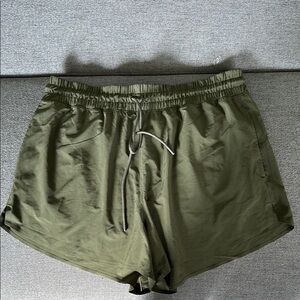 Athleta Olive Green Athletic Shorts
